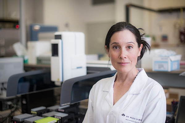 BC Centre for Excellence names Dr. Zabrina Brumme Director of Laboratory Program