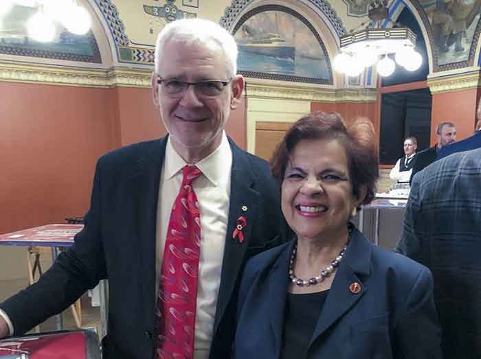 Dr. Julio Montaner receives Senate 150th Anniversary Medal